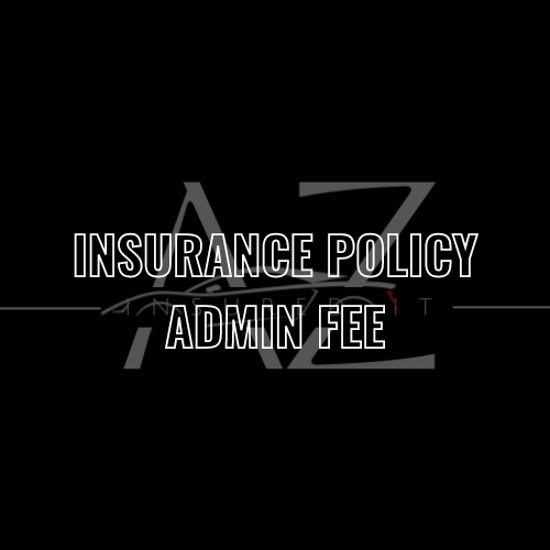 Insurance Policy Admin Fee